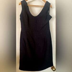 Ann Taylor Classic Black Sleeveless Dress Size 12